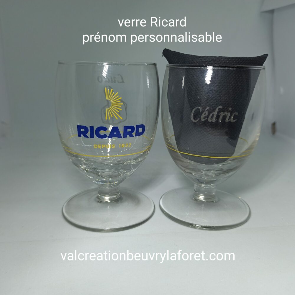 Verre Ricard (17cl)  Verre ricard, Ricard, Verre